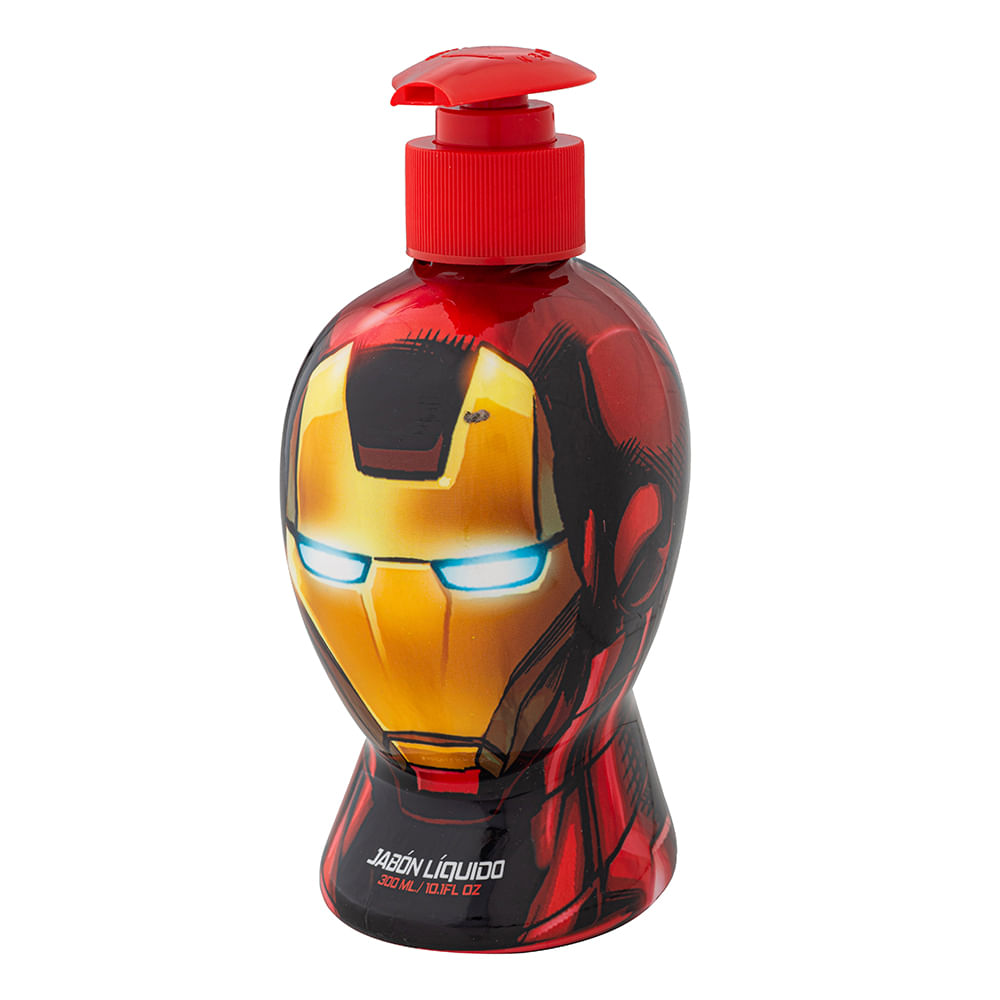 Jabón Líquido Avengers Ironman 300ml - Caja 12 Unidades