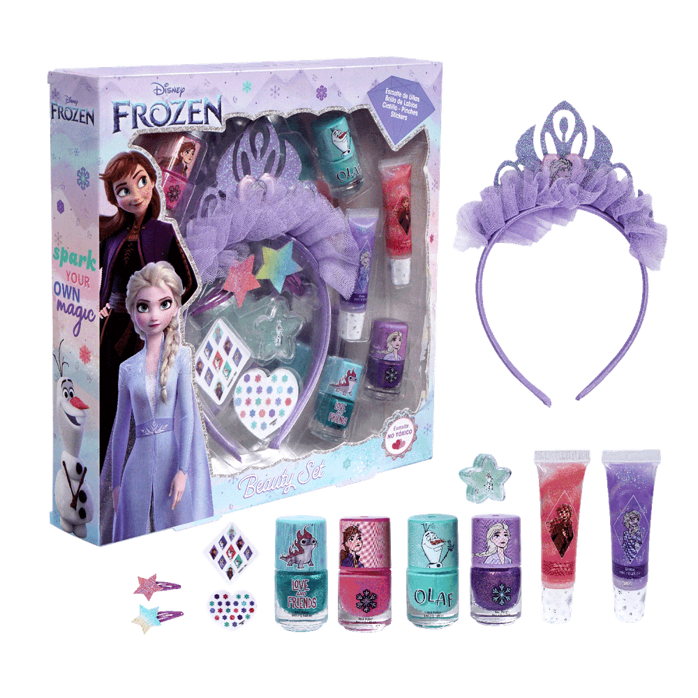 Set Maquillaje Frozen con Cintillo - Caja 6 Unidades