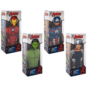 Colonias Avengers 175ml - 4 personajes Caja 12 Unidades Mix