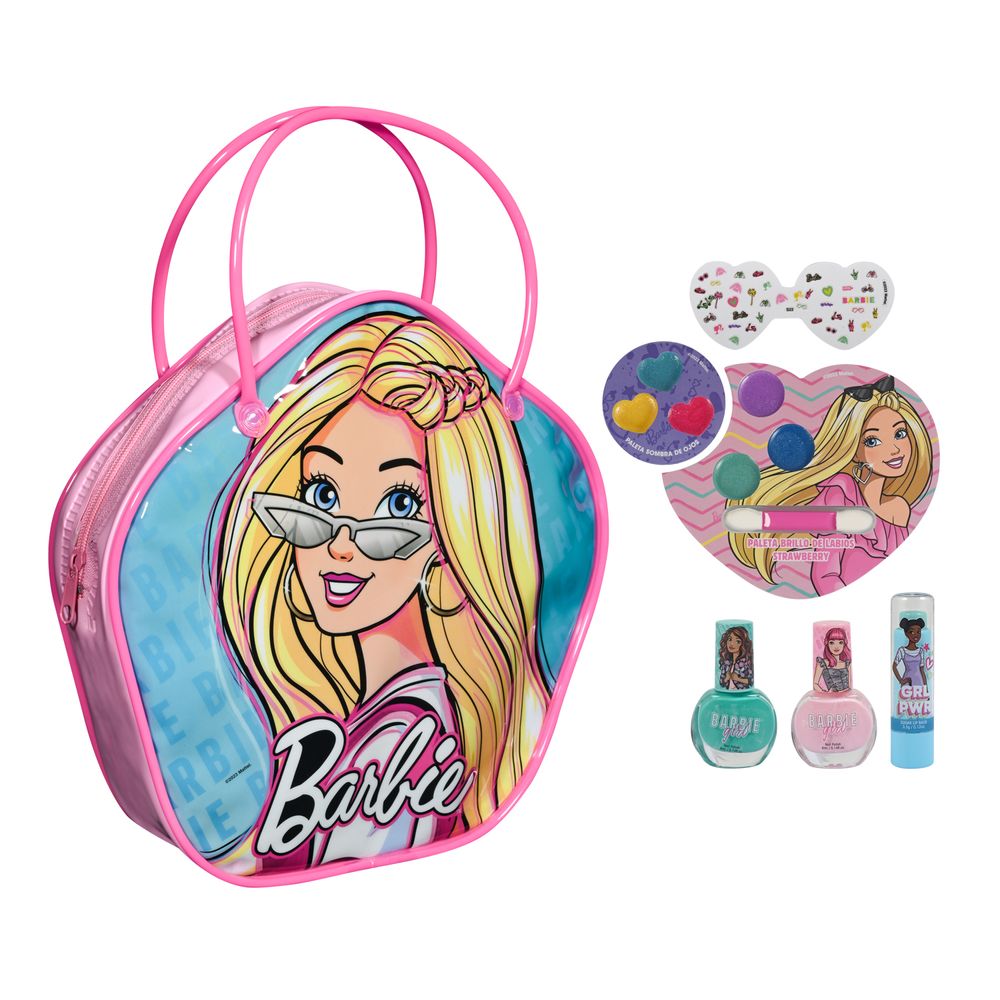 Cartera  Barbie con Maquillaje - Caja 6 Unidades