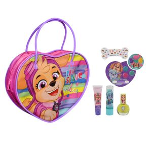 Cartera  SKYE Paw Patrol con Maquillaje 1 esmalte + Duo + Gloss- Lip balm. Caja 6 Unidades