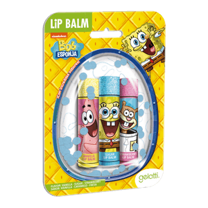 Bálsamo Labial Burbuja Bob Esponja- Caja 12 Unidades