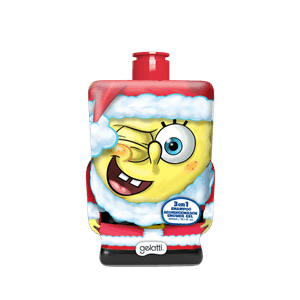 Shampoo  3 en 1 Bob Esponja -  Santa - Colección  Aventuras - Caja 12 Unidades