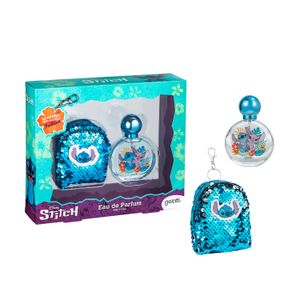 Set de Perfumes STITCH perfume + mochilita - perfume edp 50ml + minimochila stitch