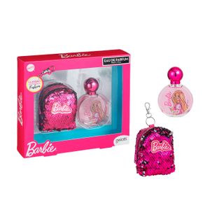 Set de Perfume edp 50ml BARBIE +  minimochila. Caja de 6 unidades