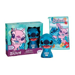 Set de Cuidado personal STITCH shoobies - shampoo + toalla stitch