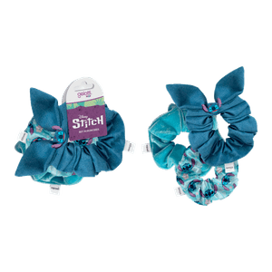 3 Scrunchies de Stitch - Caja de 12 unidades