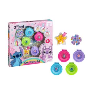 Set Maquillaje STITCH 4 PINTA PELO + ACC DE PELO + GEMAS