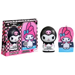 SHAMPOO 3 EN 1 + GUANTE DE BAÑO HELLO KITTY